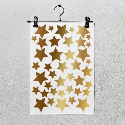 Stickers "Stars" 3-5 cm